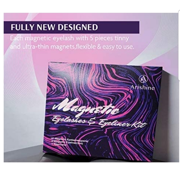 MAGNETIC 10 EYELASHES  AND 2 magnetic eyeliners - Picture 5 of 7